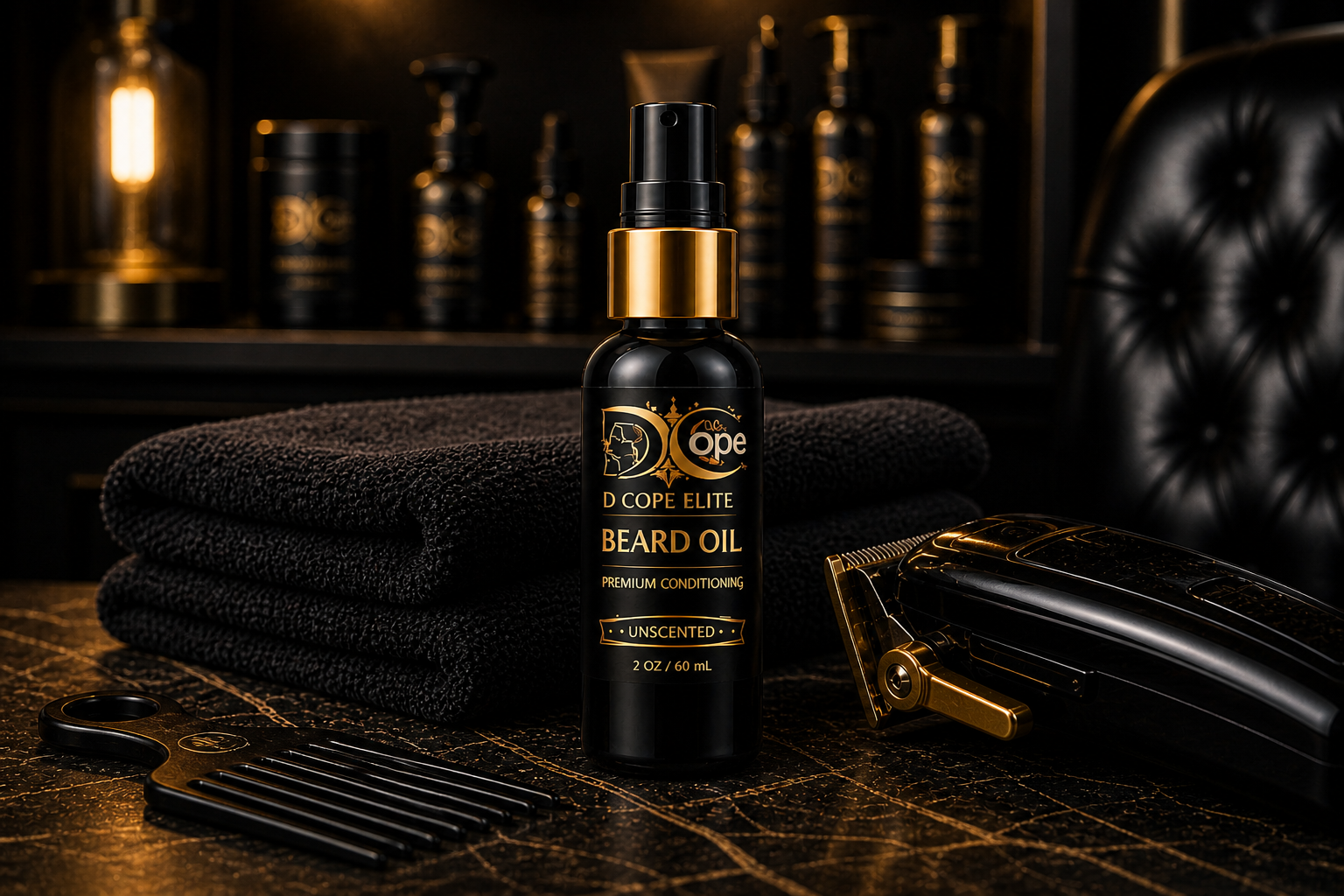 Beard Oil - D Cope Elite Beard Grooming